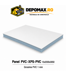 Panel PVC-XPS-PVC 10 x 2030 x 3050 mm, PVC 1 mm
